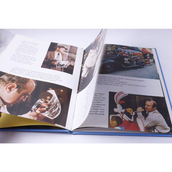 Who Framed Roger Rabbit, Movie Storybook, Walt Disney, Golden Book, Vintage, - Picture 3 of 4